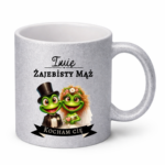 Kubek z dowolnym imieniem "Żajebisty mąż"