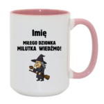 Kubek z dowolnym imieniem "Miłego dzionka"