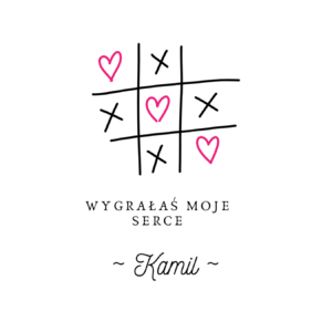 Kubek "Wygrałaś moje serce"