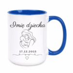Kubek z dowolną datą i imieniem dziecka