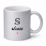 Kubek z dowolnym imieniem i literą