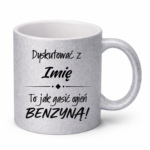Kubek z dowolnym imieniem "Dyskutować z ... to jak gasić ogień benzyną"