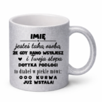 Kubek z dowolnym imieniem "Jesteś taką osobą"