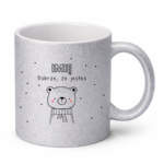 Kubek z dowolnym imieniem "Dobrze że jesteś"