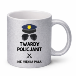 Kubek ,,Twardy policjant''