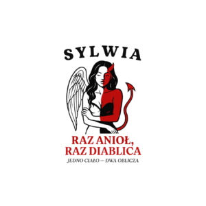 Kubek z dowolnym imieniem ,,Raz anioł, raz diablica''