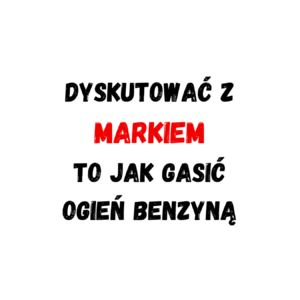 Kubek Personalizowany ,,Dyskutować" z imieniem