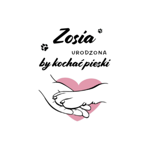 Kubek z dowolnym imieniem "Urodzona by kochać pieski"