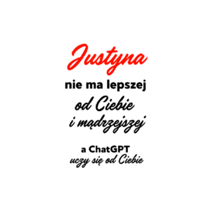 Kubek z dowolnym imieniem "Nie ma lepszej"