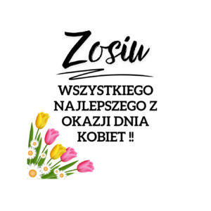 Kubek z dowolnym imieniem "Wszystkiego najlepszego z okazji dnia kobiet"