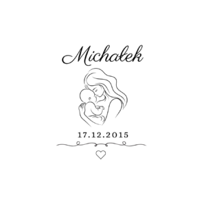 Kubek z dowolną datą i imieniem dziecka