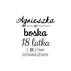 Kubek z dowolnym imieniem i dowolną liczbą lat doświadczenia "Boska"