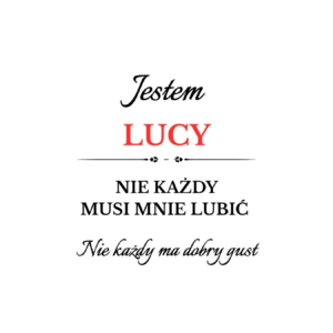 Kubek z dowolnym imieniem "Nie każdy musi mnie lubić"