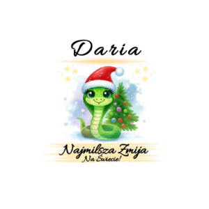 Kubek z dowolnym imieniem "Najmilsza żmija"