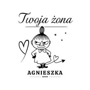 Kubek z dowolnym imieniem "Będę cię wk*rwiać do końca moich dni"