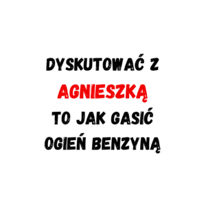 Kubek Personalizowany ,,Dyskutować" z imieniem