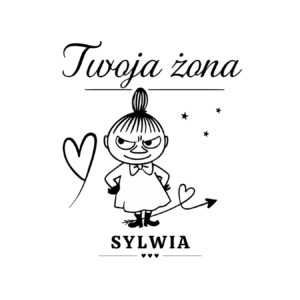 Kubek z dowolnym imieniem "Będę cię wk*rwiać do końca moich dni"