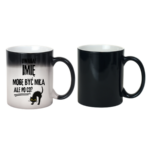 Kubek z dowolnym imieniem "Uwaga mogę być miła"