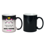 Kubek ,,Ciężko pracuję by mój kot miał godne życie''