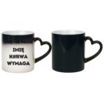 Kubek z dowolnym imieniem "Nie prosi"