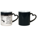 Kubek z dowolnym imieniem "Piękna, mądra, skromna"