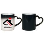 Kubek "Agnieszka z byle ch*jem nie mieszka !"