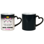 Kubek ,,Ciężko pracuję by mój kot miał godne życie''