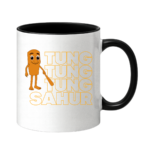 Kubek z napisem "Tung tung tung sahur"