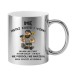 Kubek z dowolnym imieniem "Mistrz kostki i wódki"