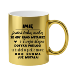 Kubek z dowolnym imieniem "Jesteś taką osobą"