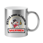 Kubek "Jesteś moim ulubionym bałwanem"