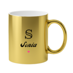 Kubek z dowolnym imieniem i literą