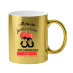 Kubek z dowolnymi imionami "Jesteś moim Serduszkiem''