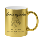 Kubek z dowolną datą i imieniem dziecka