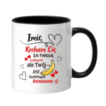 Kubek z dowolnym imieniem "Kocham Cię za twoją osobowość"