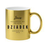 Kubek z dowolnym imieniem "Najlepszy na świecie dziadek"