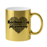 Kubek "Kocham Cię jak pojebany"
