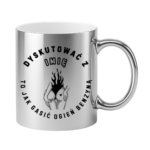 Kubek z dowolnym imieniem "Dyskutować z..."