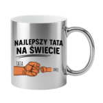 Kubek z dowolnym imieniem "Najlepszy tata na świecie"