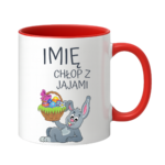 Kubek z dowolnym imieniem "Chłop z jajami"