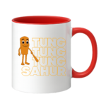 Kubek z napisem "Tung tung tung sahur"