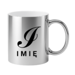 Kubek z dowolnym imieniem i literą