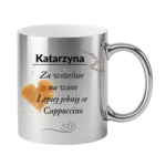 Kubek z dowolnym imieniem "Za wcześnie na wino"