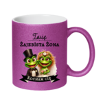 Kubek z dowolnym imieniem "Żajebista żona"