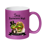 Kubek z dowolnym imieniem "Żajebisty mąż"