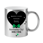 Kubek z dowolnymi imionami ,,Najlepszy Dziadek"