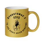 Kubek z dowolnym imieniem "Dyskutować z..."