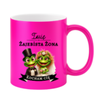 Kubek z dowolnym imieniem "Żajebista żona"