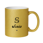 Kubek z dowolnym imieniem i literą