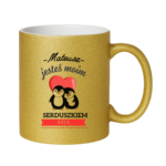 Kubek z dowolnymi imionami "Jesteś moim Serduszkiem''
